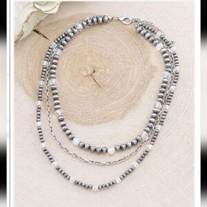 ✨️Sale✨️Western Navajo Bead Layered Necklace